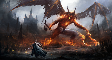 Gothmog vs Ecthelion