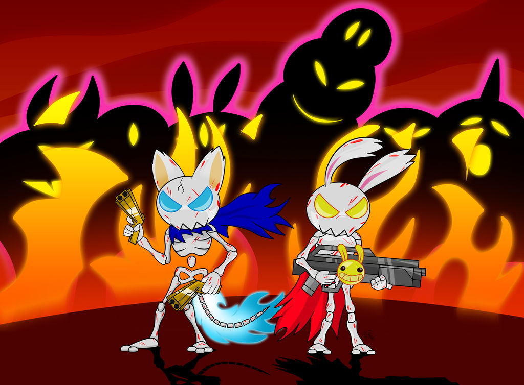 Hell Yeah Alex and Ash by skull1045fox on DeviantArt