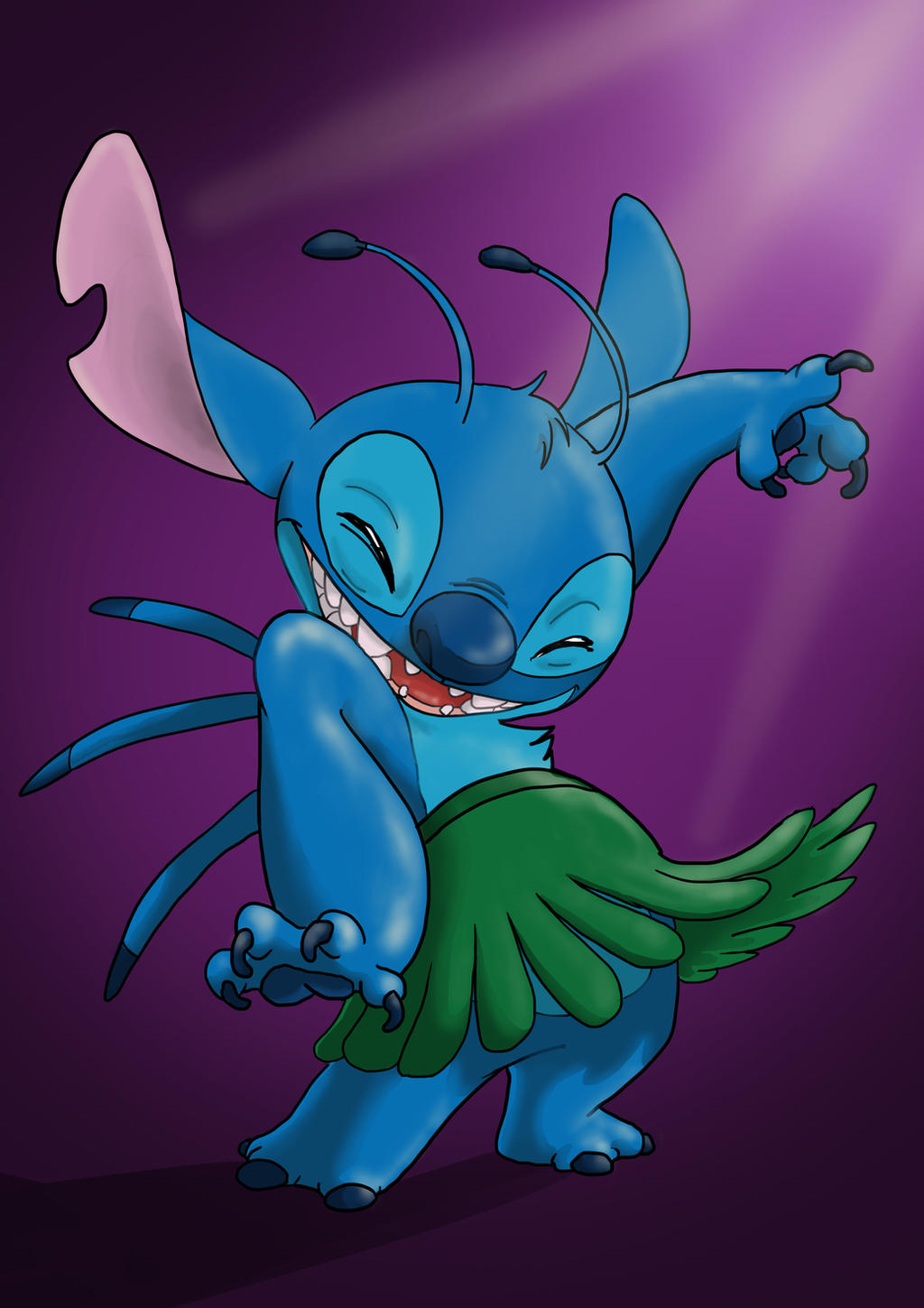 having a good time, Stitch?