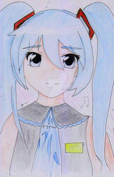 Miku Hatsune Coloured