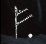 Metalwork - 'Fehu' Rune by TempusFrangit