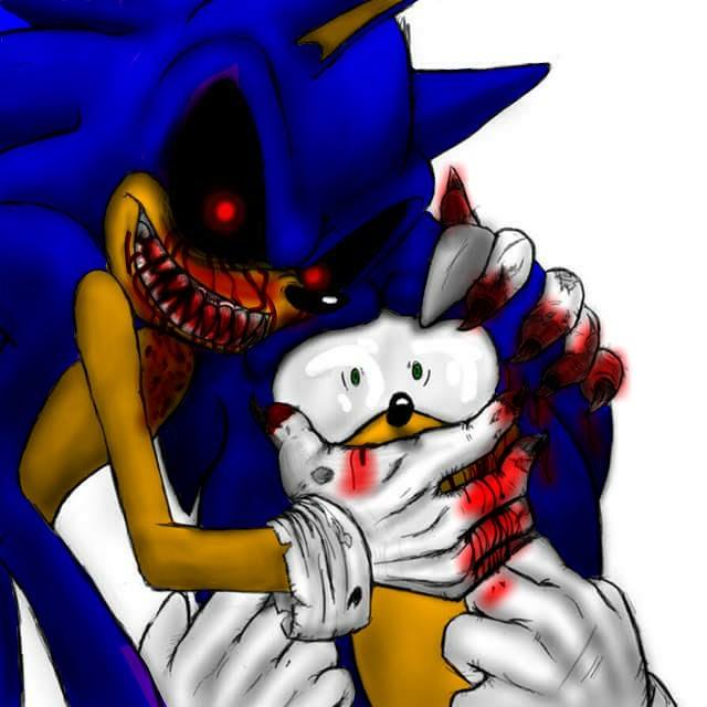 Dark Sonic.Exe (edited) by Sonicexedemonio on DeviantArt