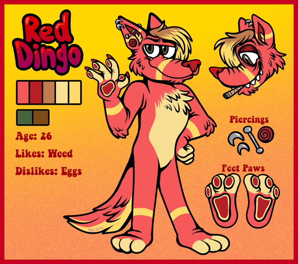 Red Dingo Dango by Angry-Baby