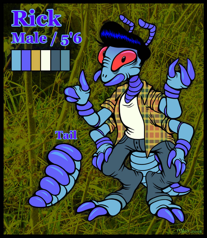 Rick Riker Dragonfly Deviantart Rick by Angry-Baby on DeviantArt
