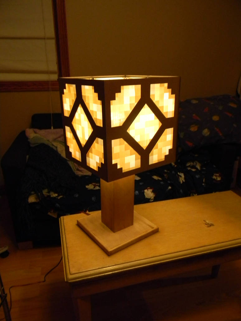 Redstone Lamp Minecraft By Veykava On Deviantart