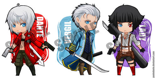 Devil May Cry 3 Stickers