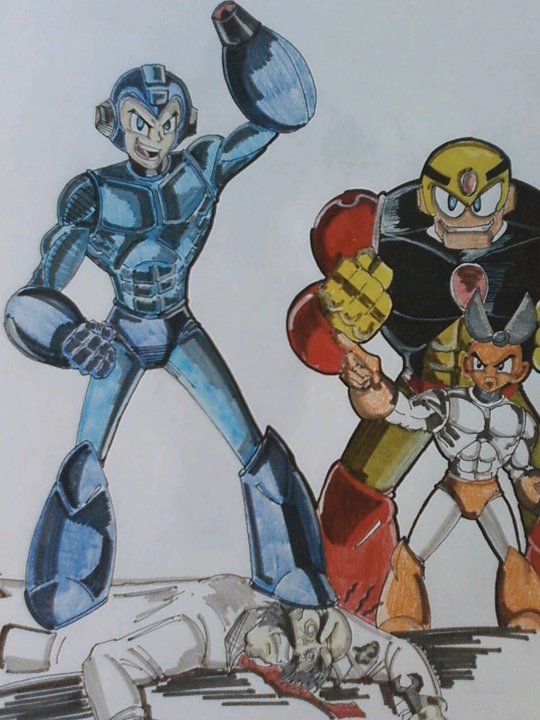 mega man by weaponx22001 on DeviantArt