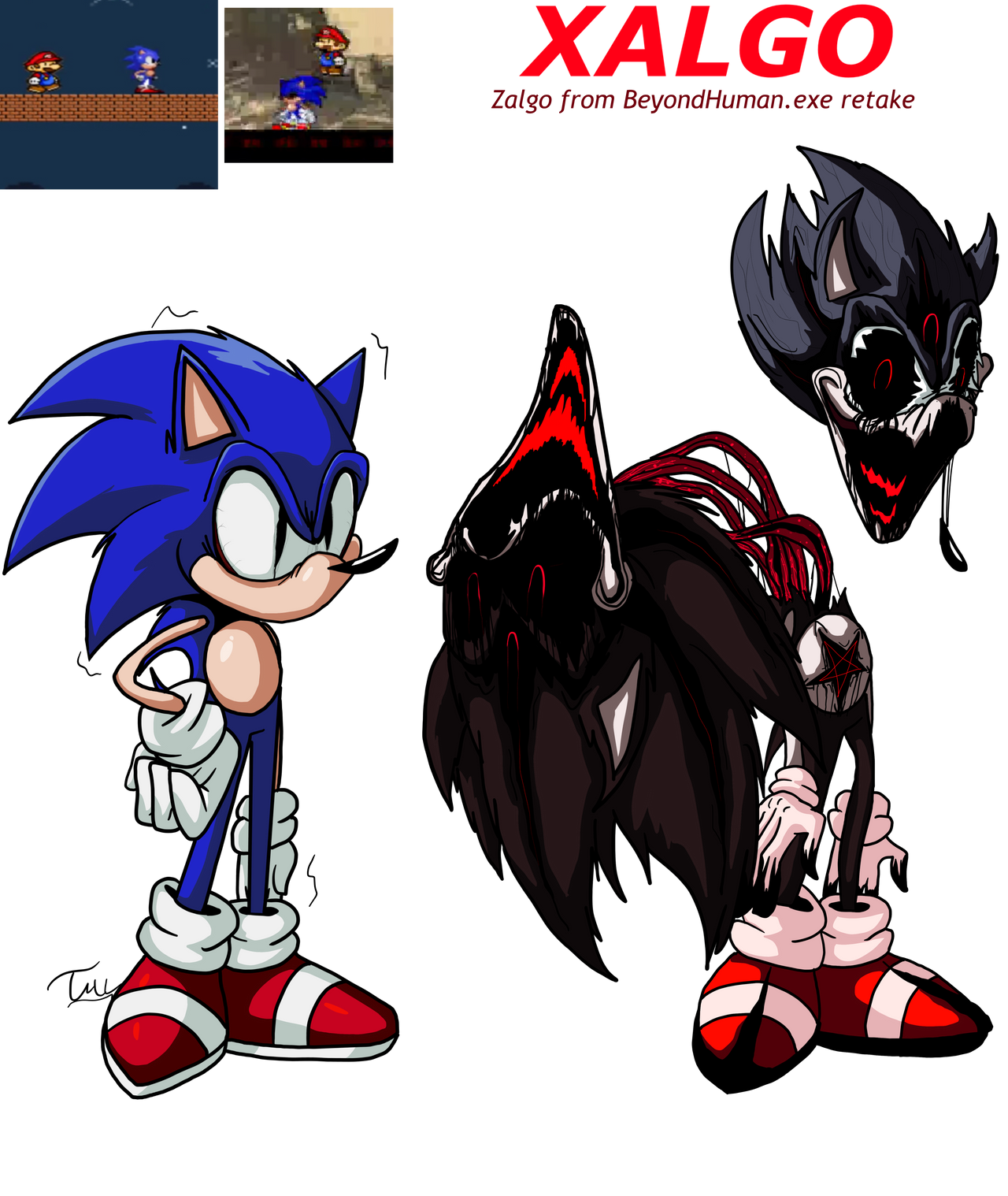Xalgo (Zalgo from BeyondHuman.exe retake) by JMCchannel on DeviantArt