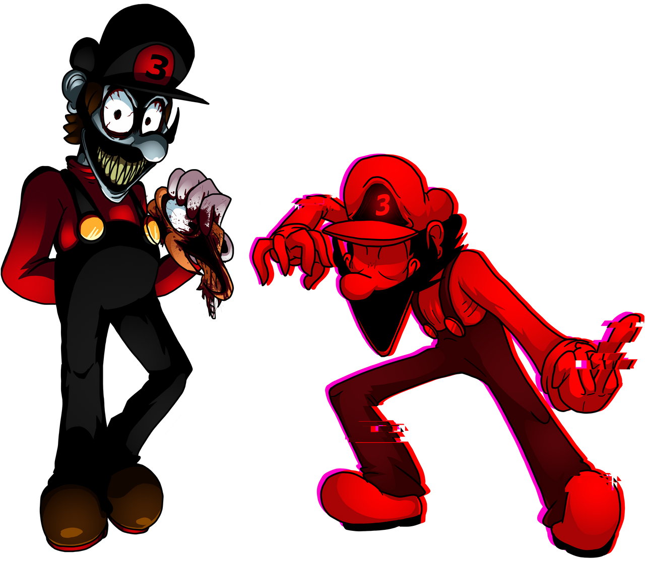 CorruptedMarioBros3.exe (Mario3.exe retake) by JMcCormic on DeviantArt