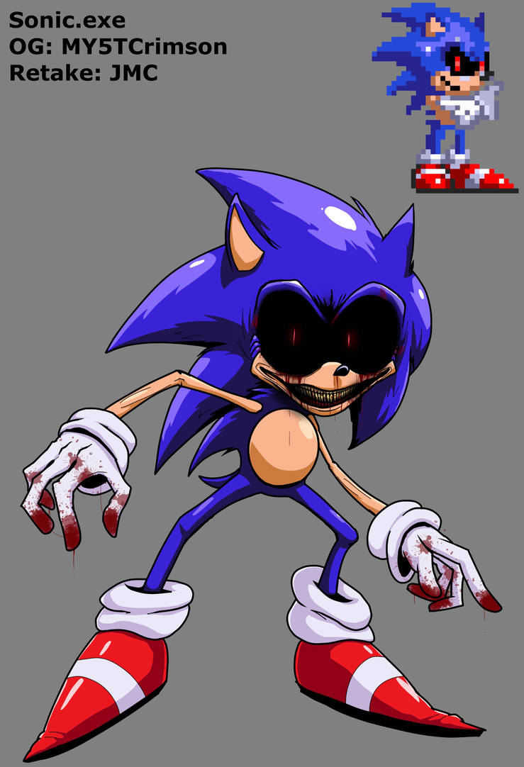 My5tCrimson Sonic.exe Retake by JMCchannel on DeviantArt