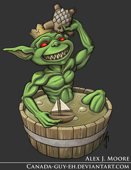 Goblin in a Tub