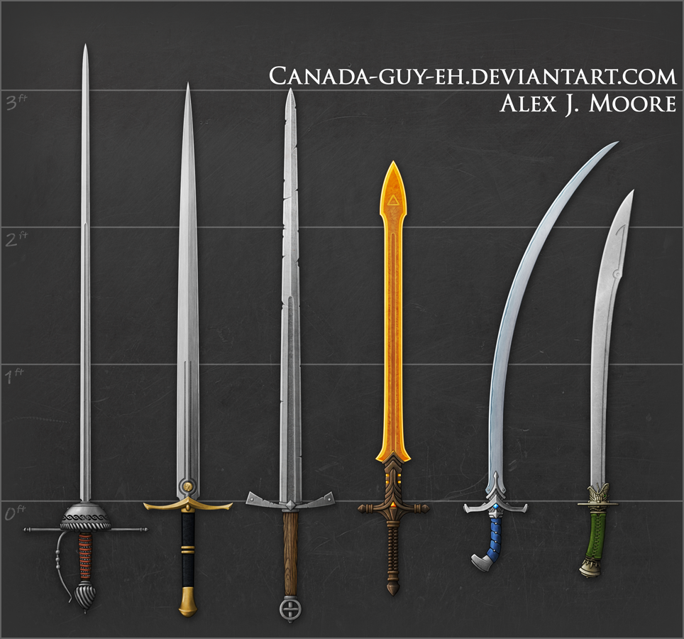 Swords Set 3 By Canada Guy Eh On Deviantart Swords Set 3 By Canada Guy Eh On Deviantart