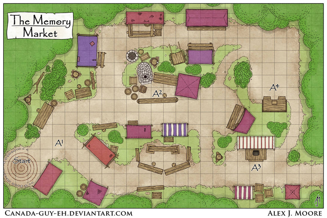 Memory Market Map for Wayfinder #18 by Canada-Guy-Eh on DeviantArt