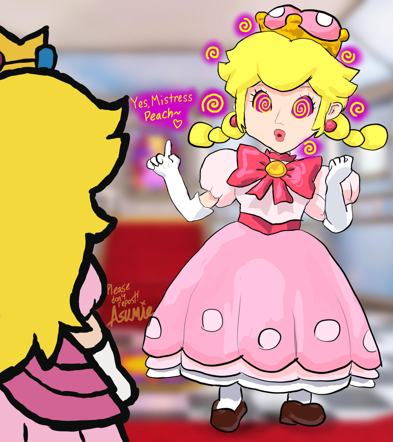 Peachette The New Hypno Princess By JRJ12 On DeviantArt peachette-the-new-hypno-princess-by-jrj12-on-deviantart