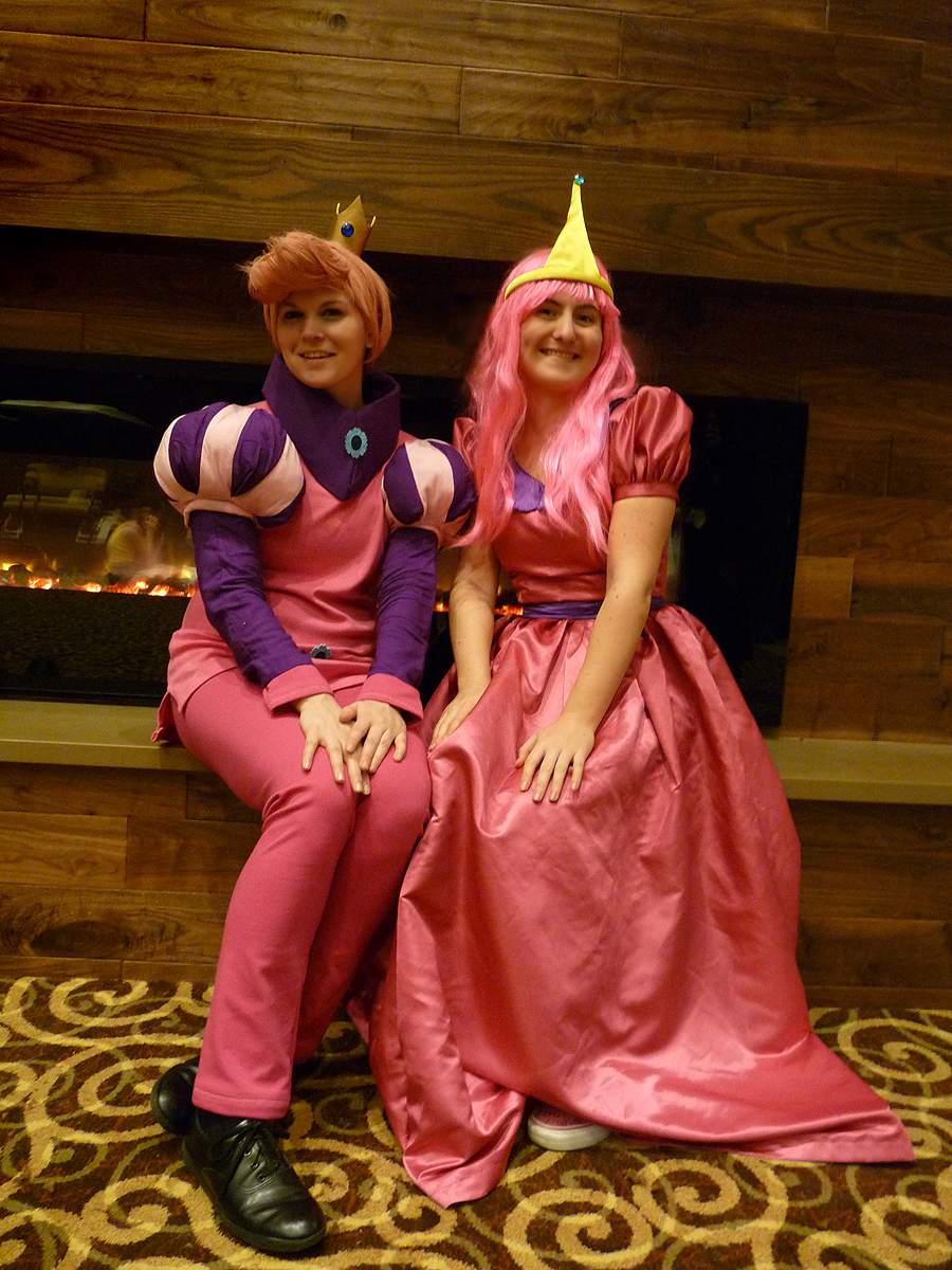 Princess Bubblegum and Prince Gumball