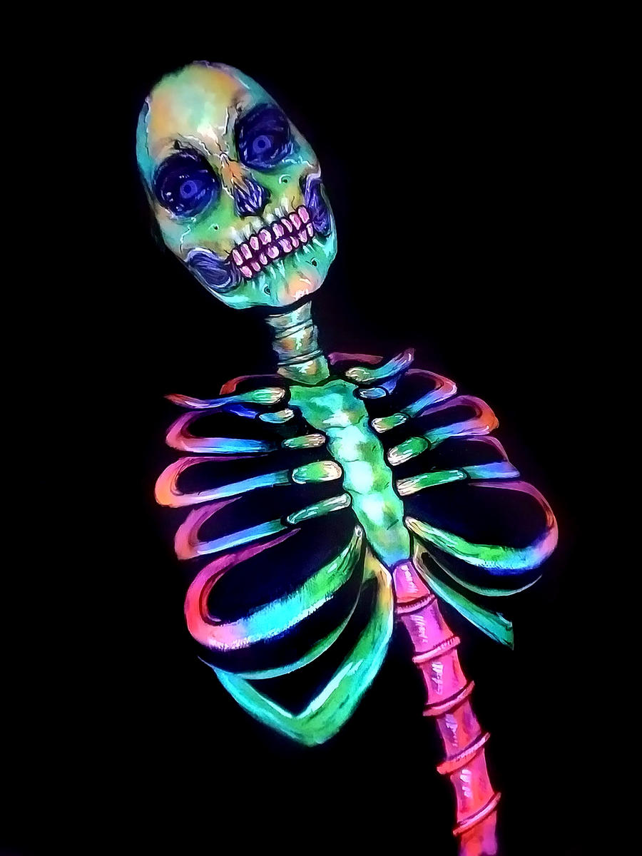 UV Skeleton Body Paint by Adnarimification on DeviantArt