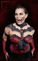 Mileena Vampiress Body paint