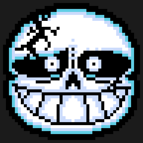 Sans pixel art release by lettuce-boi on DeviantArt