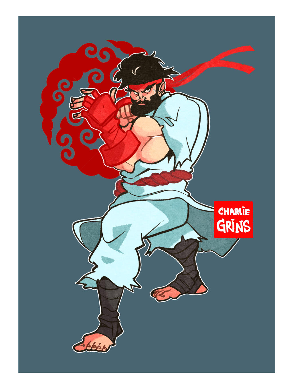 Cartoon Ryu Pfp Ryu by CharlieGrins on DeviantArt