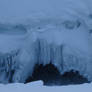 Ice cave entry