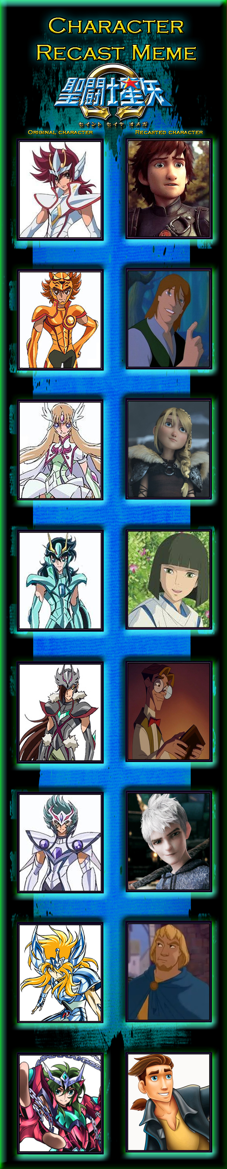 Saint Seiya Omega, Characters