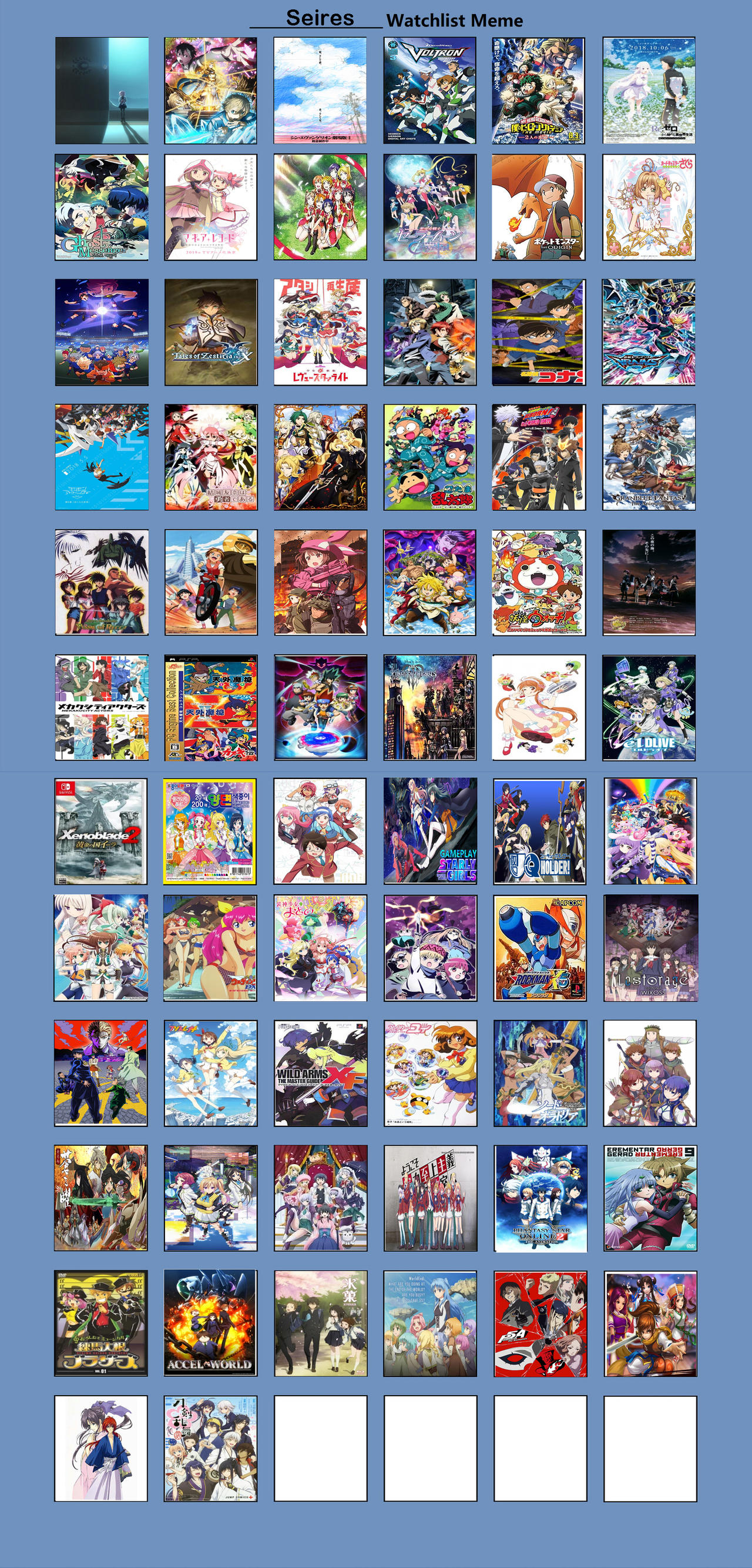 My series Watchlist by amychen803 on DeviantArt