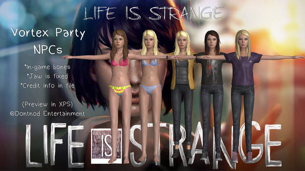 Life Is Strange - Another Vortex Party NPC Pack