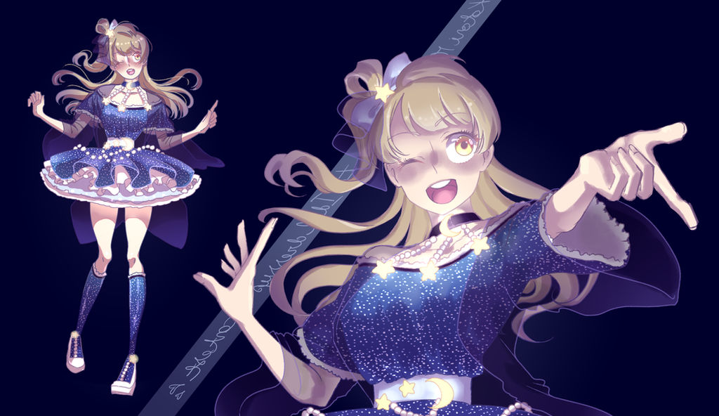 Kotori's starry dress - Contest entry by lyoxsiis