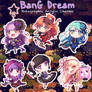 PREORDER - Bandori Acrylic Charms