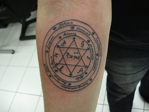 Pentacle of Solomon Tattoo