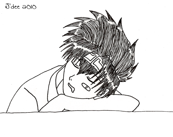 Sleeping Goku