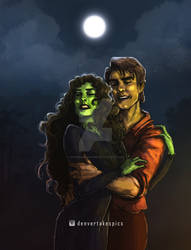 ELPHABA and FIYERO by MonsieurDenvoir