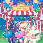 Konpeito Cotton Candy Booth by Kris-Goat