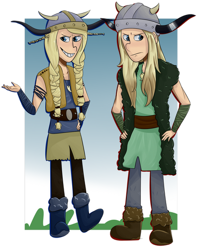 Ruffnut Tuffnut by ebira on DeviantArt