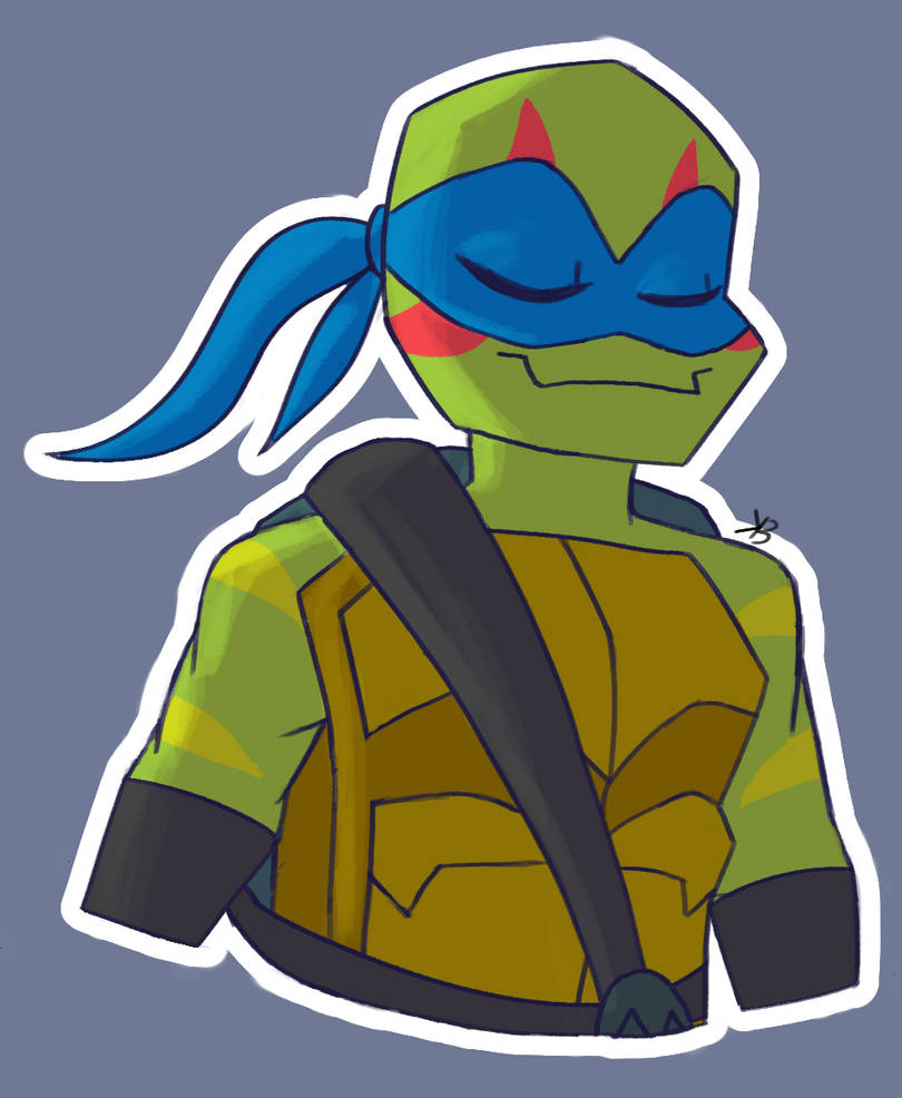Leonardo Rottmnt Design Leonardo - ROTTMNT by BirbBug on DeviantArt