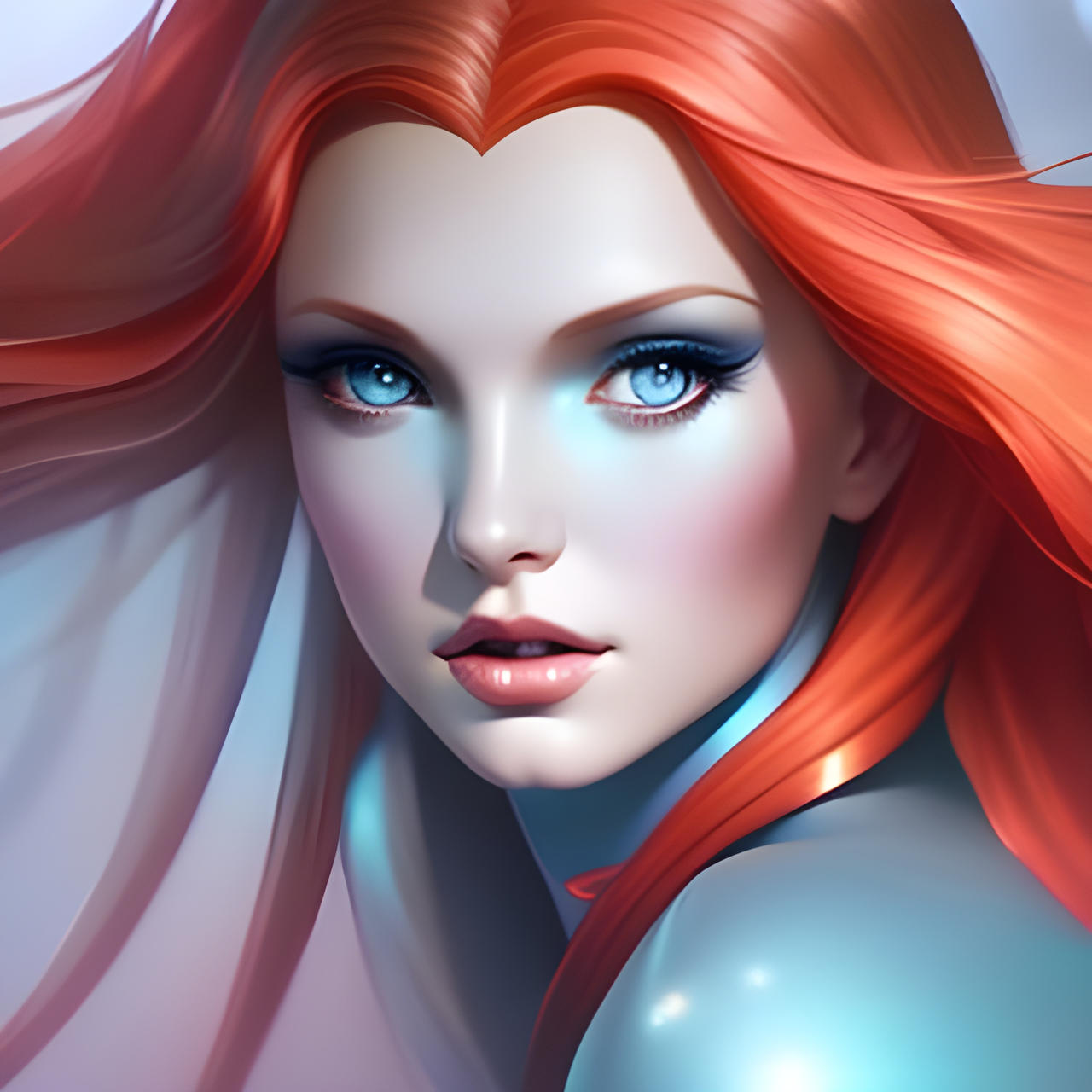 Rousse Femme rousse - Red-haired woman 05 by Billel59 on DeviantArt