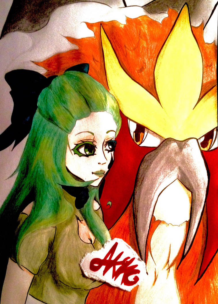 OC Akiko and Entei 