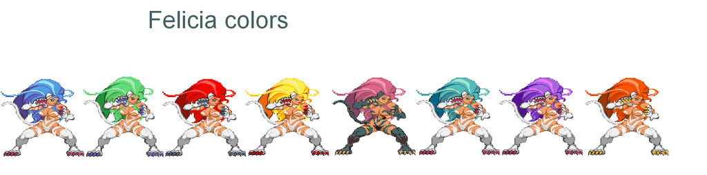 Felisha Color Feilcia color Palette by danieluigi on DeviantArt