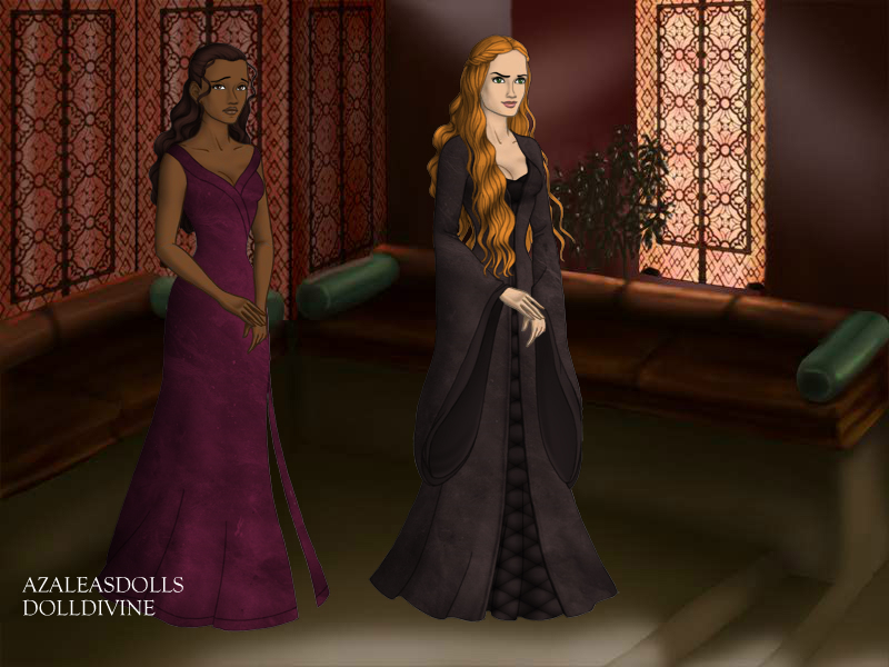 Queen Cersei and Lady Taena