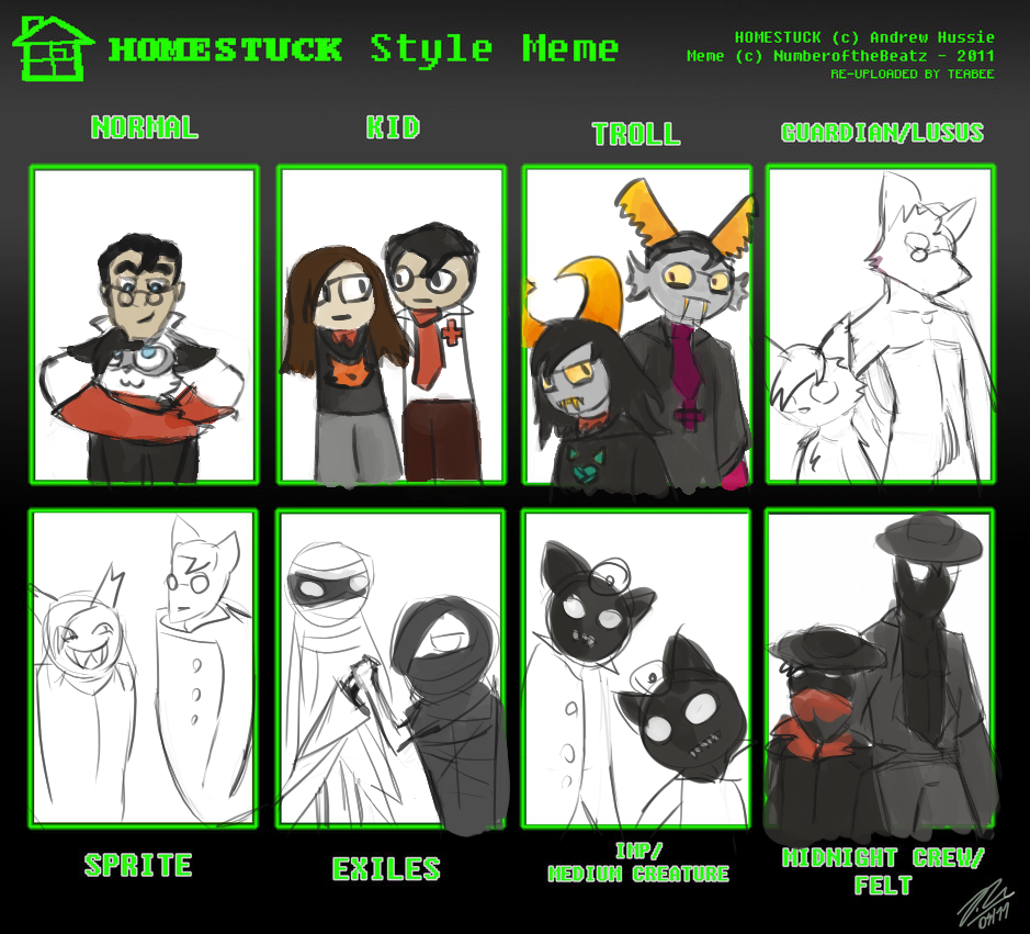 Homestuck Drawing Memes