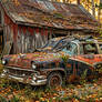 Behind The Barn: 56 Fairlane / 30s Harley