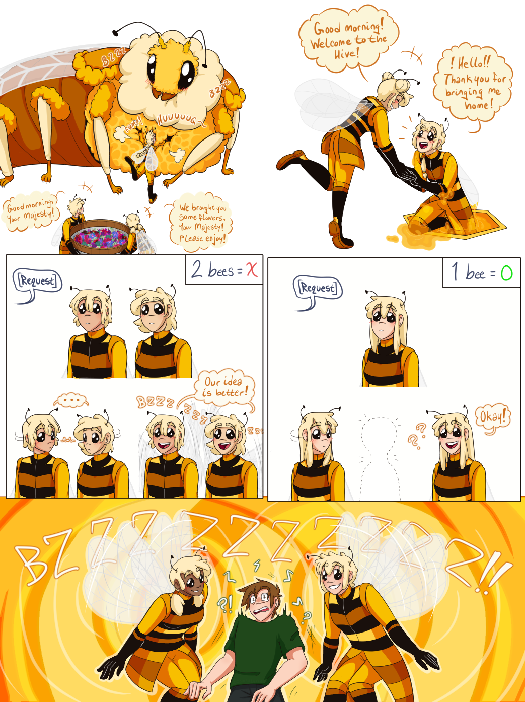 Bee Facts by somnefarious on DeviantArt
