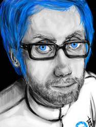 Stephen Merchant as Wheatley by Sukautto