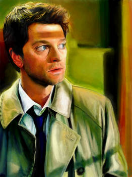 Tegaki E - Castiel Warm Color Study