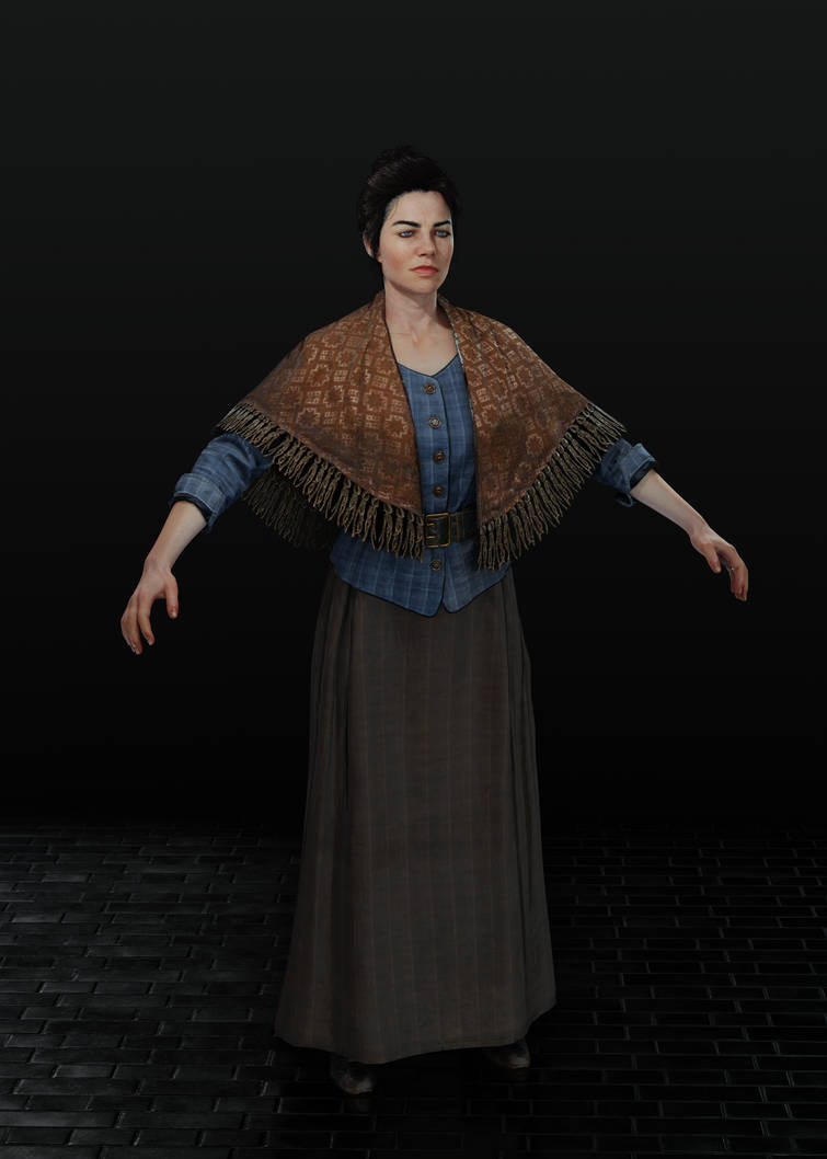 Red Dead Redemption 2: Abigail Var. 1 by HeliosAl on DeviantArt