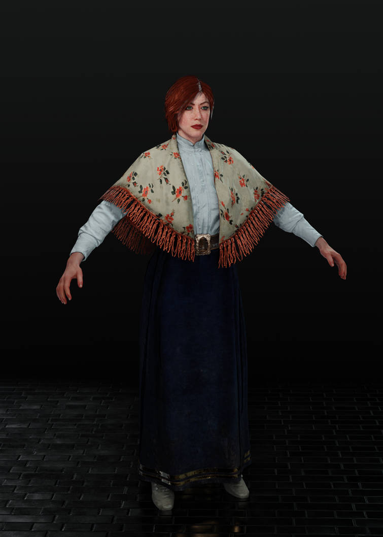 Red Dead Redemption 2: Molly Var. 3 by HeliosAl on DeviantArt