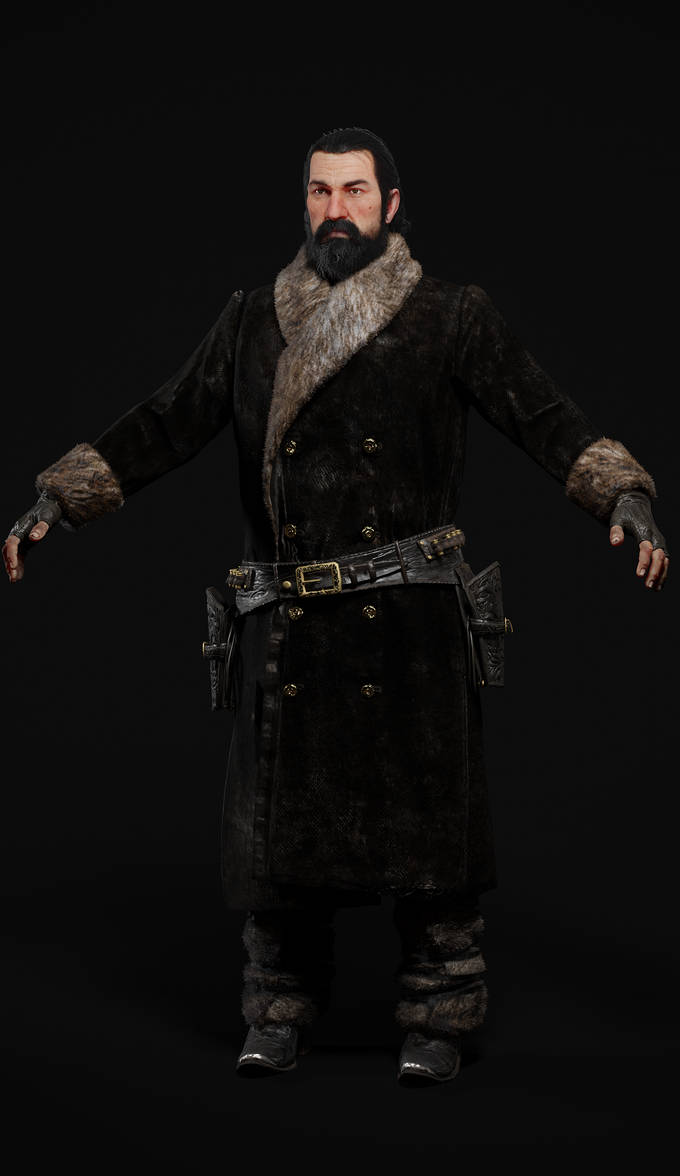 Red Dead Redemption 2: Dutch Van Der Linde Var. 5 by HeliosAl on DeviantArt