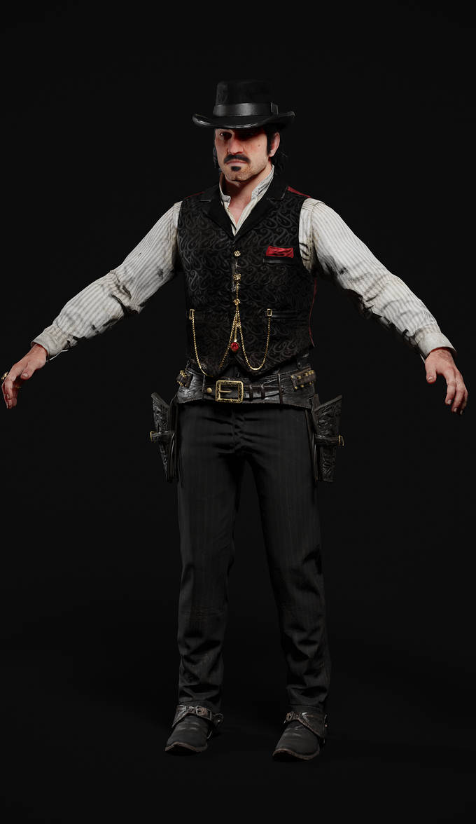 Red Dead Redemption 2: Dutch Van Der Linde Var. 13 by HeliosAl on ...