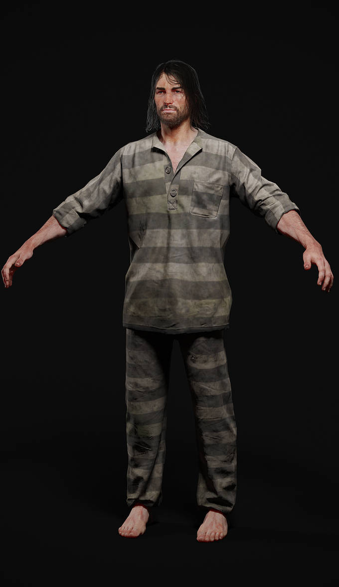 Red Dead Redemption 2: John Marston Var. 8 by HeliosAl on DeviantArt