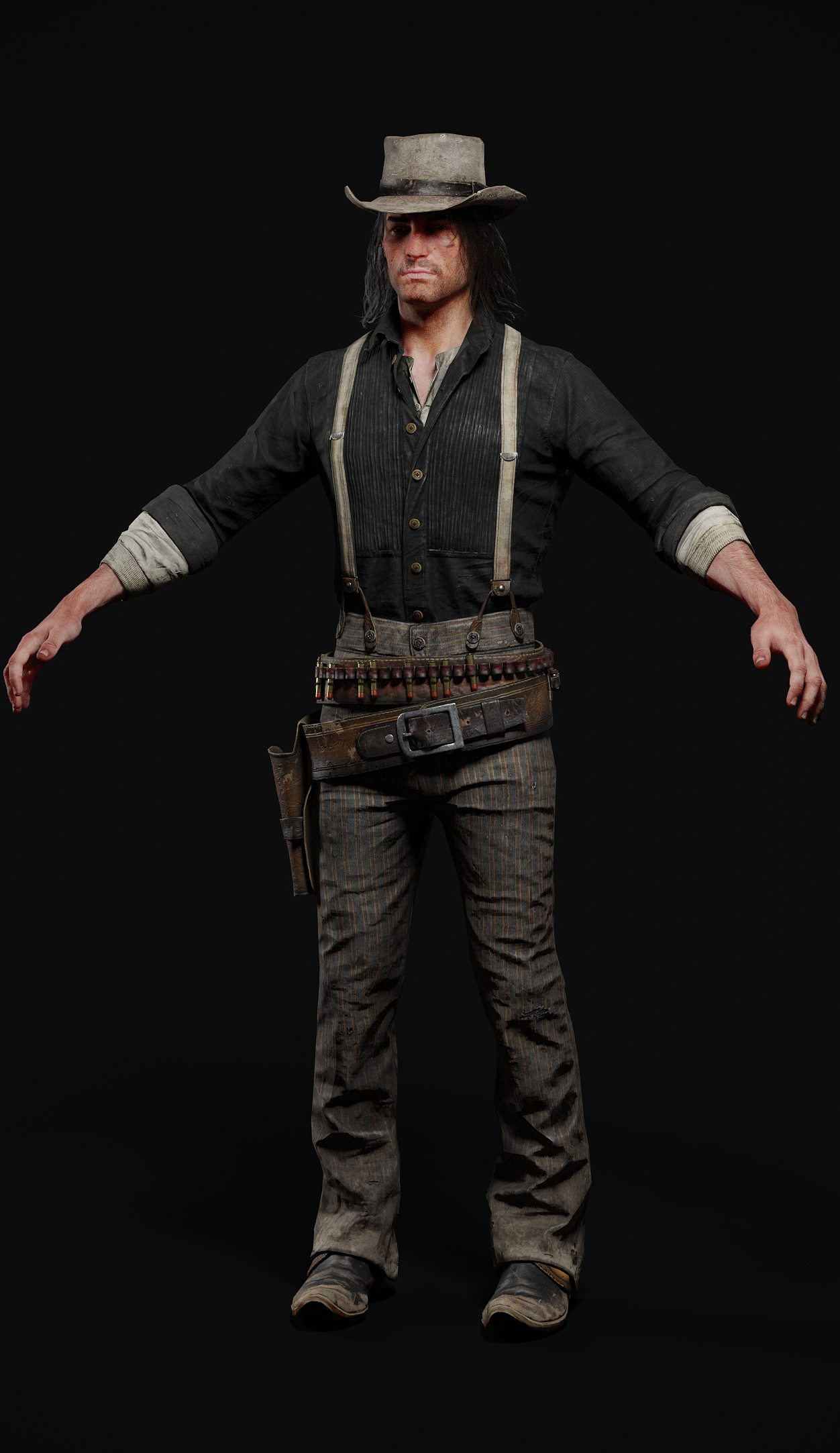 John Rd2 Red Dead Redemption 2: John Marston Var. 13 by HeliosAl on DeviantArt
